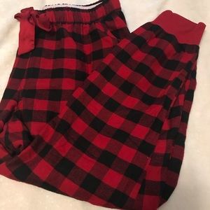 Hollister Christmas jogger pants
